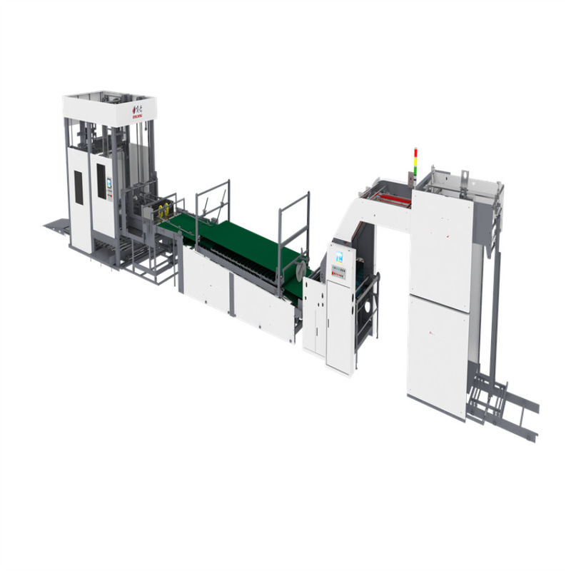 Highspeed Laminator Highspeed Flute Laminator Paper Membrane Material Equipment voor laminatieprocessen van golfplaten