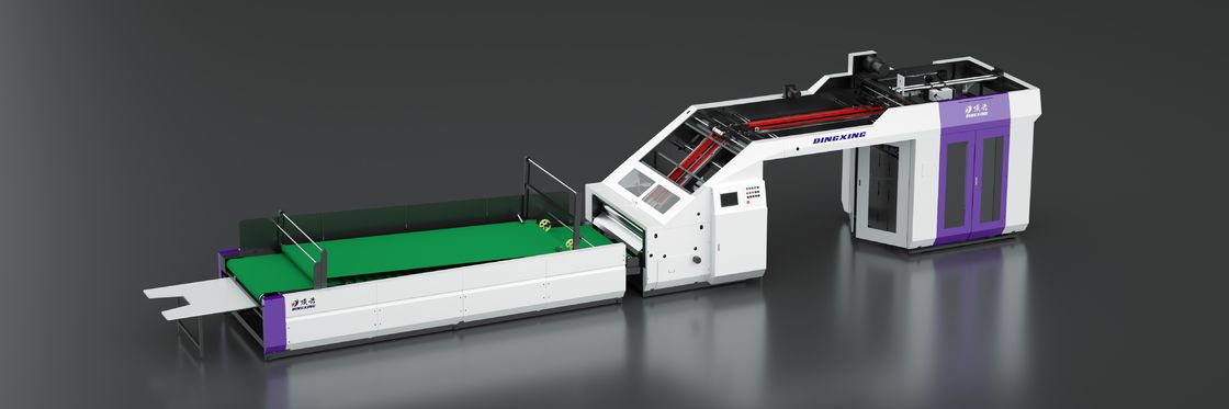 Highspeed Laminator Highspeed Flute Laminator Paper Membrane Material Laminating Thickness Range 1 tot 10 mm Industrieel verpakkingsmateriaal