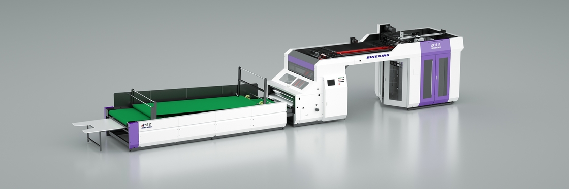 120-600gsm Top Sheet Auto Flute Laminator 3-laags gegolfde lamineermachine