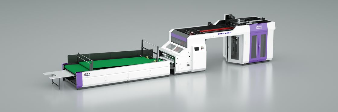 Optionele golfkarton laminator op afstand met aanpasbare functies ter ondersteuning van de verpakkingslijn en materiaalhechting