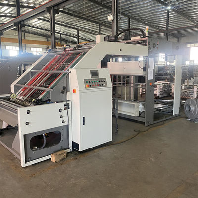 Highspeed Laminator Rapid Flute Lamination Device met een geavanceerde voeder, geschikt voor het verwerken van golfplaten